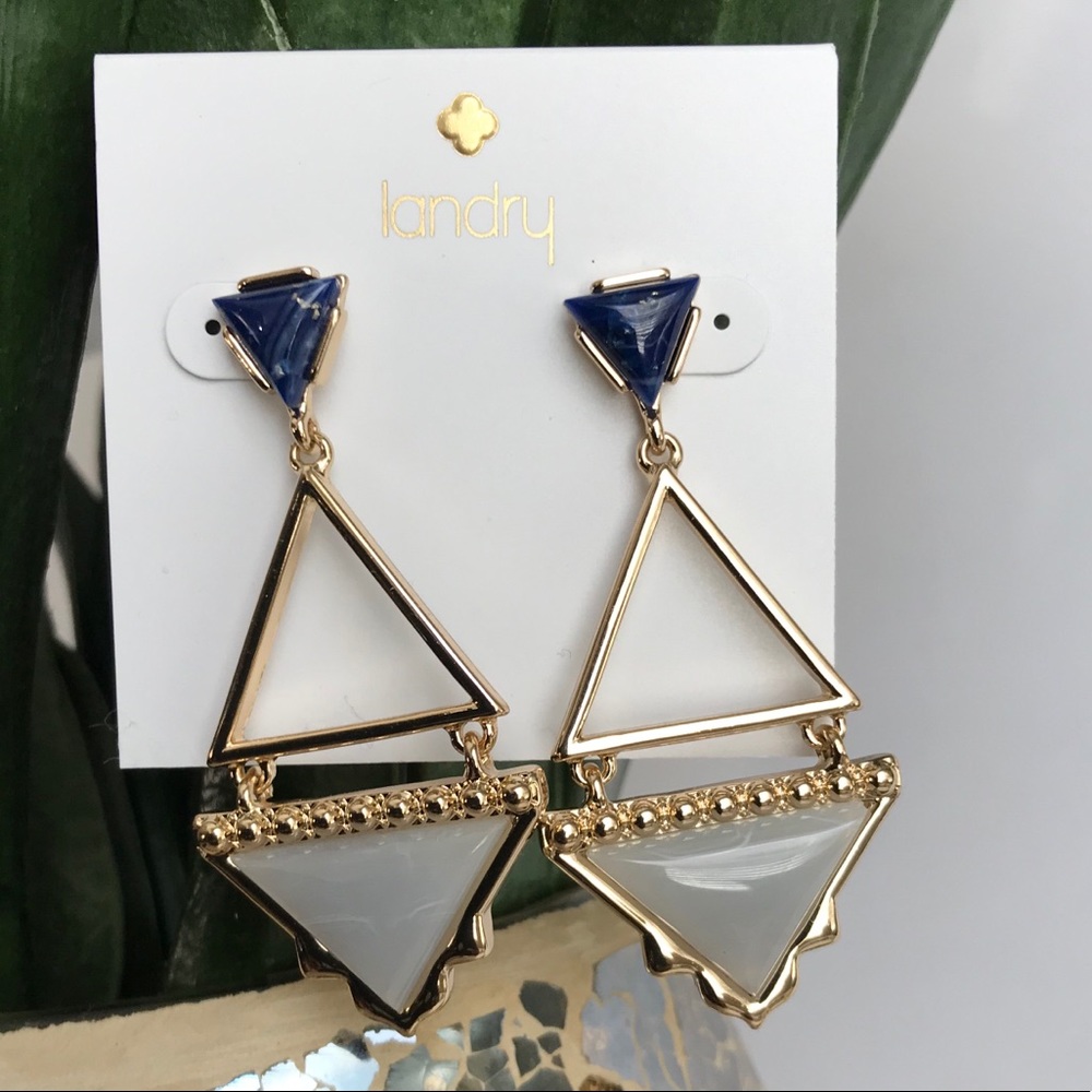 Laundry Dangle Drop Earrings